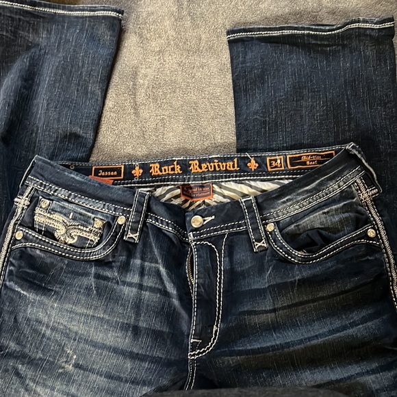 Rick revival jeans mid rise/boot - Picture 2 of 7